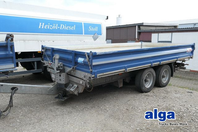 Fliegl TSK 118, Verzinkt, Tandem, Rampen, 5mtr. lang - Tieflader Anhänger: das Bild 1 Fliegl TSK 118, Verzinkt, Tandem, Rampen, 5mtr. lang - Tieflader Anhänger: das Bild 1