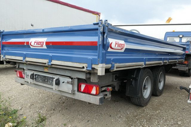 Fliegl TSK 118, Verzinkt, Tandem, Rampen, 5mtr. lang - Kipper Anhänger: das Bild 4 Fliegl TSK 118, Verzinkt, Tandem, Rampen, 5mtr. lang - Kipper Anhänger: das Bild 4