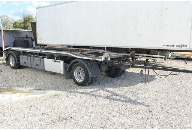 HKM G 18 ZL 5,0, Außenroller 5 bis 7m, Luftfederun - Container/ Wechselfahrgestell Anhänger: das Bild 2 HKM G 18 ZL 5,0, Außenroller 5 bis 7m, Luftfederun - Container/ Wechselfahrgestell Anhänger: das Bild 2