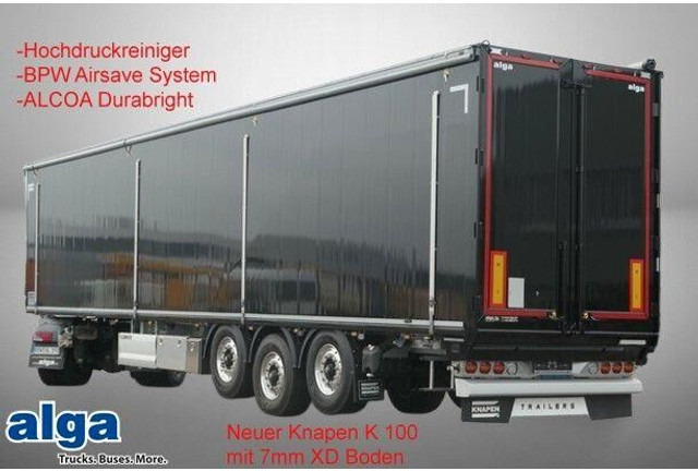 Knapen Trailers K 100, 7mm XD Boden, ALCOA Durabright, 2x Lift - Koffer Auflieger: das Bild 1 Knapen Trailers K 100, 7mm XD Boden, ALCOA Durabright, 2x Lift - Koffer Auflieger: das Bild 1