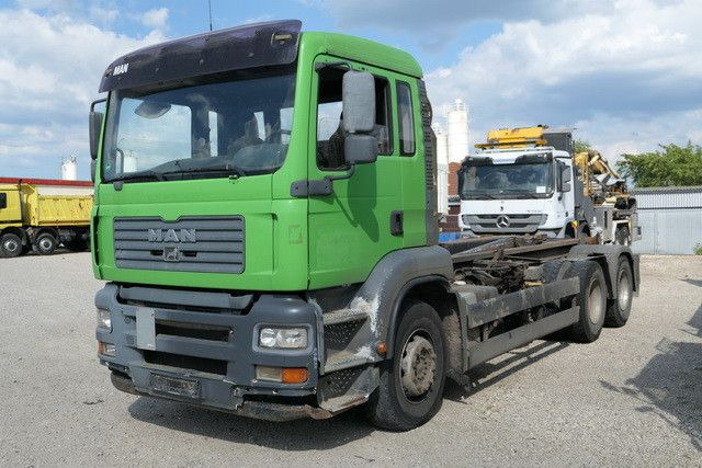 MAN 26.390 TGA BL 6x4, VDL S-21 6200, Klima, Luftfe. - Abrollkipper: das Bild 3 MAN 26.390 TGA BL 6x4, VDL S-21 6200, Klima, Luftfe. - Abrollkipper: das Bild 3