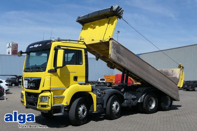 MAN 35.460 TGS BB 8x4, Meiller, Bordmatik, Intarder - Kipper: das Bild 1 MAN 35.460 TGS BB 8x4, Meiller, Bordmatik, Intarder - Kipper: das Bild 1
