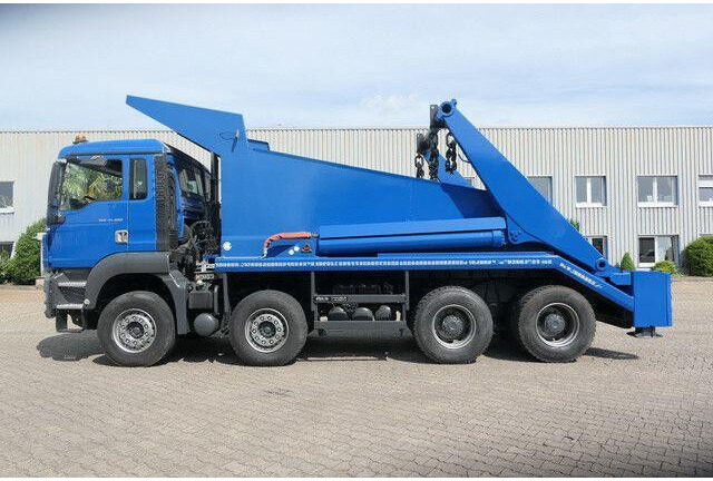 MAN 41.480 TGS 8x4, gr. Federpaket, 37tkm, 4-Achser - Seil Abrollkipper: das Bild 5 MAN 41.480 TGS 8x4, gr. Federpaket, 37tkm, 4-Achser - Seil Abrollkipper: das Bild 5