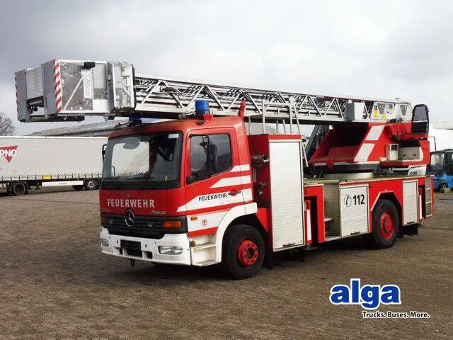 Mercedes-Benz 1528 ATEGO 4x2, Drehleiter DL23-12, Metz, 30m - Feuerwehrfahrzeug: das Bild 1 Mercedes-Benz 1528 ATEGO 4x2, Drehleiter DL23-12, Metz, 30m - Feuerwehrfahrzeug: das Bild 1