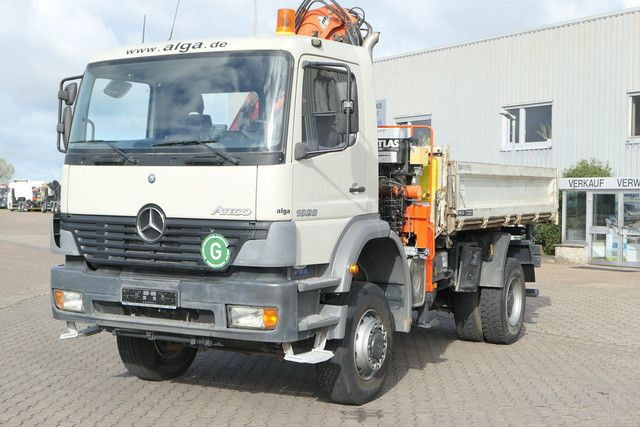 Mercedes-Benz 1828 Atego 4x4, Atlas AK 105.1, Funk, Hydr., AHK - Kipper, Autokran: das Bild 4 Mercedes-Benz 1828 Atego 4x4, Atlas AK 105.1, Funk, Hydr., AHK - Kipper, Autokran: das Bild 4