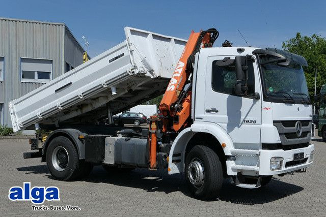 Mercedes-Benz 1829 K Axor, Atlas 116.3-A2L, AHK, Greifer,Klima - Kipper, Autokran: das Bild 1 Mercedes-Benz 1829 K Axor, Atlas 116.3-A2L, AHK, Greifer,Klima - Kipper, Autokran: das Bild 1