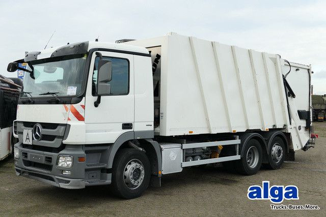 Mercedes-Benz 2532 L Actros 6x2, Faun, Variopress, Zöller, AC - Müllwagen: das Bild 1 Mercedes-Benz 2532 L Actros 6x2, Faun, Variopress, Zöller, AC - Müllwagen: das Bild 1