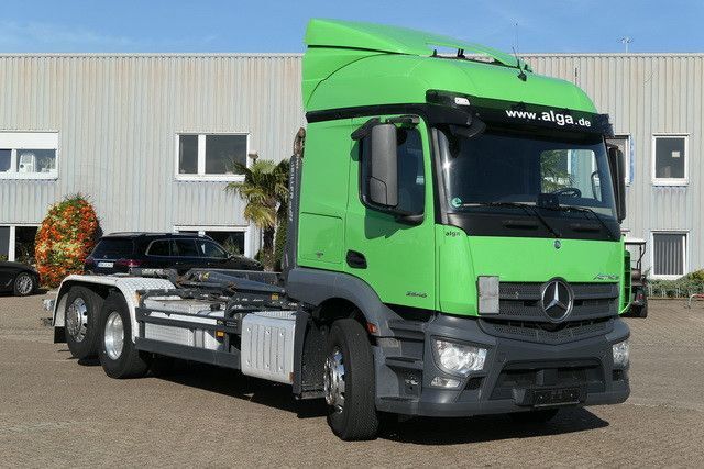 Mercedes-Benz 2546 L Actros 6x2, Meiller RS21.70, Lenk-Lift - Abrollkipper: das Bild 4 Mercedes-Benz 2546 L Actros 6x2, Meiller RS21.70, Lenk-Lift - Abrollkipper: das Bild 4