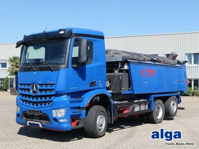 Mercedes-Benz 2548 L Arocs HAD 6x4, Asphalt, Bitumen, Fliegl - Asphalttechnik: das Bild 1 Mercedes-Benz 2548 L Arocs HAD 6x4, Asphalt, Bitumen, Fliegl - Asphalttechnik: das Bild 1