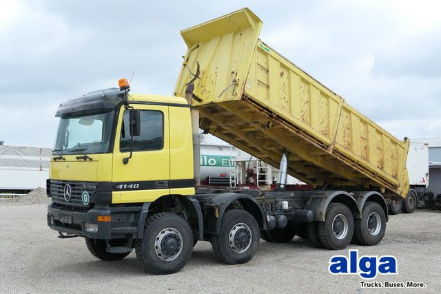 Mercedes-Benz 4140 AK Actros 8x8, Allrad, Meiller, 17m³ - Absetzkipper: das Bild 1 Mercedes-Benz 4140 AK Actros 8x8, Allrad, Meiller, 17m³ - Absetzkipper: das Bild 1