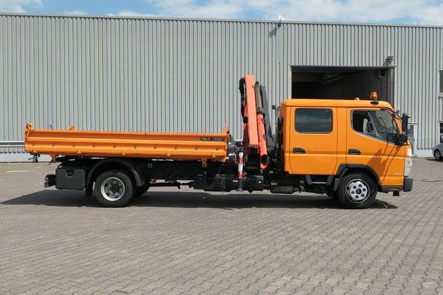 Mitsubishi Fuso Canter 7C18D, Palfinger PK 7001-KA, DOKA - Kipper, Autokran: das Bild 2 Mitsubishi Fuso Canter 7C18D, Palfinger PK 7001-KA, DOKA - Kipper, Autokran: das Bild 2