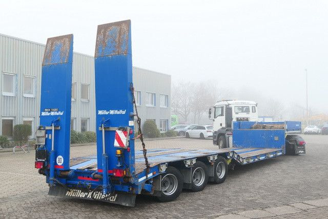 Müller-Mitteltal TTS-VLL 30,0 Profi, Tiefbett, Rampen, Gelenkt - Tieflader Auflieger: das Bild 4 Müller-Mitteltal TTS-VLL 30,0 Profi, Tiefbett, Rampen, Gelenkt - Tieflader Auflieger: das Bild 4
