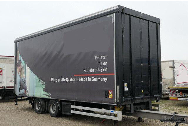 ORTEN AG 18T, Jumbo, Tandem, 7.7mtr. Mitnahmestapler - Planenanhänger: das Bild 2 ORTEN AG 18T, Jumbo, Tandem, 7.7mtr. Mitnahmestapler - Planenanhänger: das Bild 2