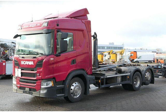 Scania G 450 6x2, Meiller RL 18.65, Retarder,Alu-Felgen - Abrollkipper: das Bild 5 Scania G 450 6x2, Meiller RL 18.65, Retarder,Alu-Felgen - Abrollkipper: das Bild 5