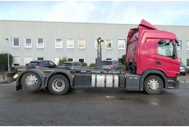 Scania G 450 6x2, Meiller RL 18.65, Retarder,Alu-Felgen - Abrollkipper: das Bild 4 Scania G 450 6x2, Meiller RL 18.65, Retarder,Alu-Felgen - Abrollkipper: das Bild 4