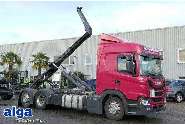 Scania G 450 6x2, Meiller RL 18.65, Retarder,Alu-Felgen - Abrollkipper: das Bild 1 Scania G 450 6x2, Meiller RL 18.65, Retarder,Alu-Felgen - Abrollkipper: das Bild 1