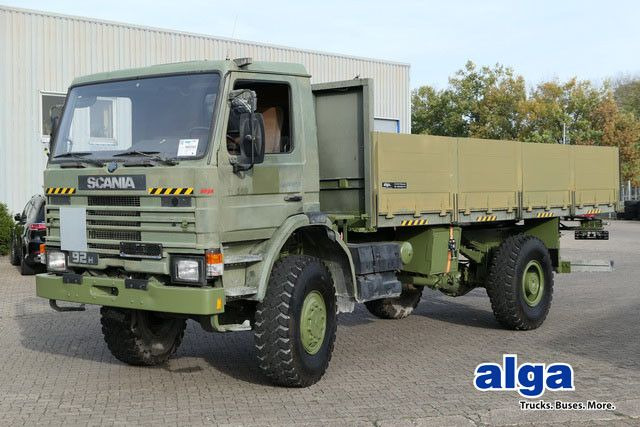 Scania P92HK 4x4, Allrad, Einzelbereifung, Klima, 40tkm - Pritsche LKW: das Bild 1 Scania P92HK 4x4, Allrad, Einzelbereifung, Klima, 40tkm - Pritsche LKW: das Bild 1