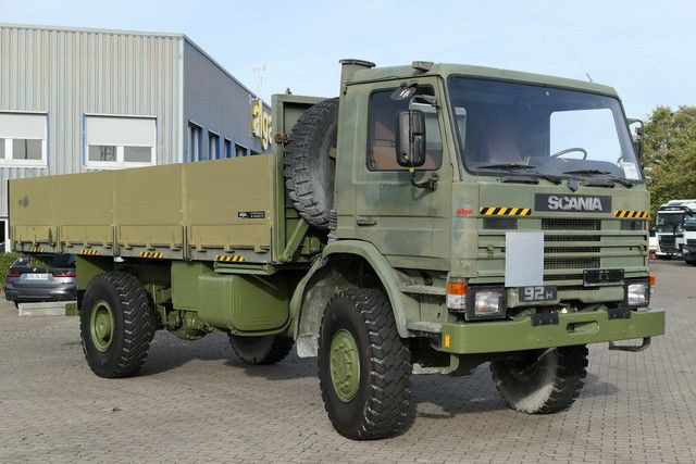 Scania P92HK 4x4, Allrad, Einzelbereifung, Klima, 40tkm - Pritsche LKW: das Bild 4 Scania P92HK 4x4, Allrad, Einzelbereifung, Klima, 40tkm - Pritsche LKW: das Bild 4