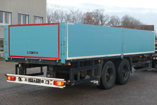 Schmitz Cargobull PR 18, Tandem, 1m Bordwände, BPW, Luftfederung - Pritschenanhänger/ Plattformanhänger: das Bild 3 Schmitz Cargobull PR 18, Tandem, 1m Bordwände, BPW, Luftfederung - Pritschenanhänger/ Plattformanhänger: das Bild 3