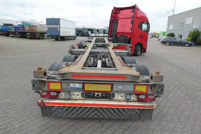 Schmitz Cargobull SCF 24 SLIDER, 2x20/1x30/1x40/1x45 Fuß Container - Container/ Wechselfahrgestell Auflieger: das Bild 3 Schmitz Cargobull SCF 24 SLIDER, 2x20/1x30/1x40/1x45 Fuß Container - Container/ Wechselfahrgestell Auflieger: das Bild 3