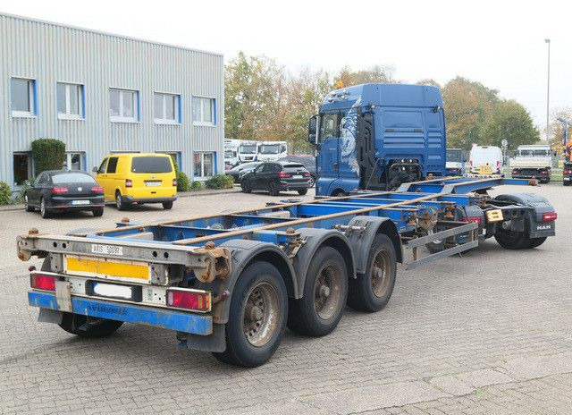 Schmitz Cargobull SCF24G/ 1x20/2x20/1x30/1x40/1x45 Fuß Container - Container/ Wechselfahrgestell Auflieger: das Bild 4 Schmitz Cargobull SCF24G/ 1x20/2x20/1x30/1x40/1x45 Fuß Container - Container/ Wechselfahrgestell Auflieger: das Bild 4