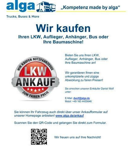 Stahl Hinterkippmulde ca. 17 cbm - Kipper: das Bild 3 Stahl Hinterkippmulde ca. 17 cbm - Kipper: das Bild 3
