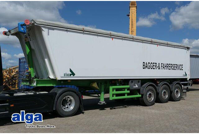 Stas S300CX, Alu, 46m³, Cramaro, SAF, Lenkachse! - Kipper Auflieger: das Bild 1 Stas S300CX, Alu, 46m³, Cramaro, SAF, Lenkachse! - Kipper Auflieger: das Bild 1