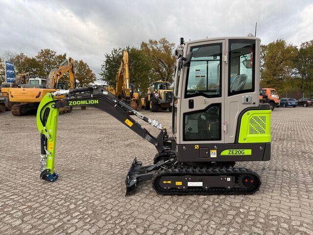 Zoomlion ZE20G, Greifer-u. Hammerhydr., Klima,CE - Minibagger: das Bild 2 Zoomlion ZE20G, Greifer-u. Hammerhydr., Klima,CE - Minibagger: das Bild 2