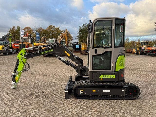Zoomlion ZE27GU, Greifer u. Hammerhydr.,Klima,CE - Minibagger: das Bild 2 Zoomlion ZE27GU, Greifer u. Hammerhydr.,Klima,CE - Minibagger: das Bild 2