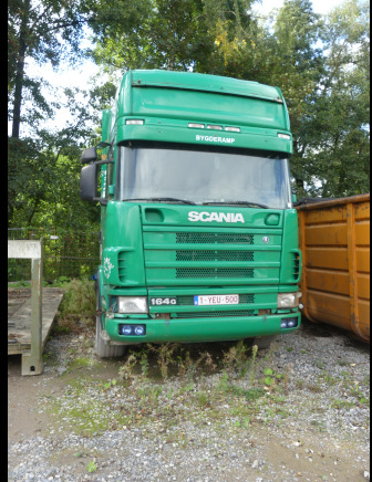 Camion porte container Scania 164 G (2002-900.000 km) - Abrollkipper: das Bild 1 Camion porte container Scania 164 G (2002-900.000 km) - Abrollkipper: das Bild 1