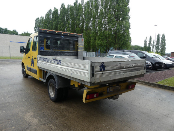Camionnette plateau double cabine Renault Master DCI150 (2012-171.164 km-VIN:VF1MBH6F346533282) - Pritsche Transporter, Transporter mit Doppelkabine: das Bild 5 Camionnette plateau double cabine Renault Master DCI150 (2012-171.164 km-VIN:VF1MBH6F346533282) - Pritsche Transporter, Transporter mit Doppelkabine: das Bild 5