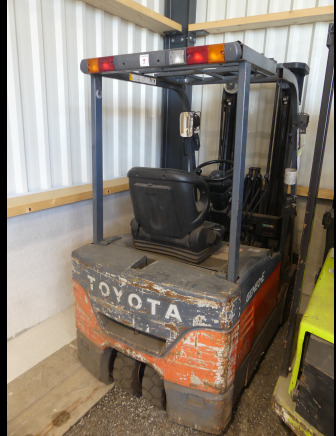 Chariot élévateur Toyota 7FBE18 - Elektrostapler: das Bild 1 Chariot élévateur Toyota 7FBE18 - Elektrostapler: das Bild 1