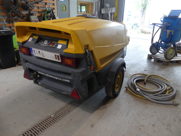 Compresseur tractable Atlas Copco XAS97DD PE - Luftkompressor: das Bild 1 Compresseur tractable Atlas Copco XAS97DD PE - Luftkompressor: das Bild 1