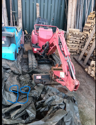 Mini pelle Hitachi EX 8-2B (2004) - Minibagger: das Bild 3 Mini pelle Hitachi EX 8-2B (2004) - Minibagger: das Bild 3