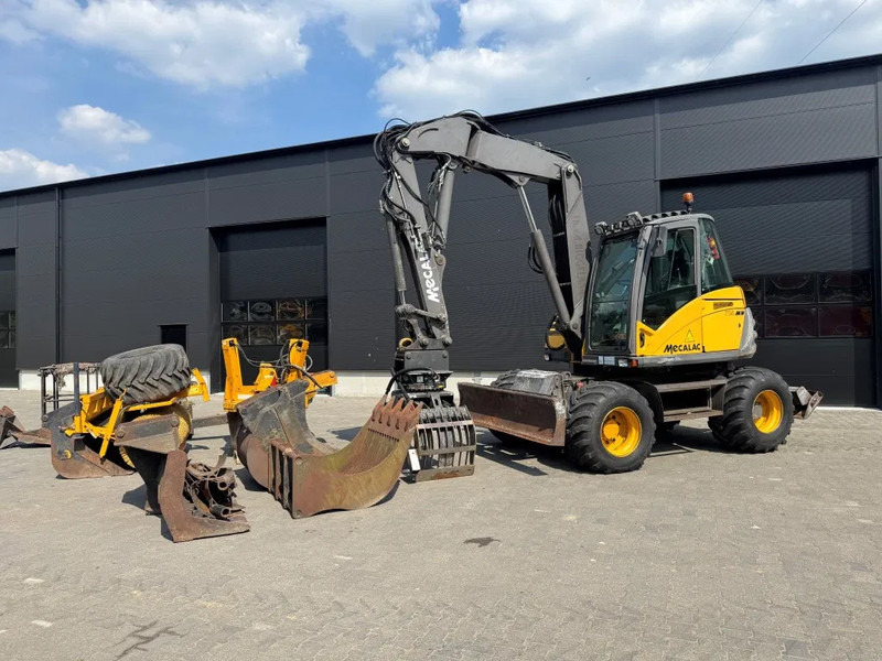 Mecalac 714MW FULL ATTACHMENTS OVERCOMPLEET !!! - Mobilbagger: das Bild 2 Mecalac 714MW FULL ATTACHMENTS OVERCOMPLEET !!! - Mobilbagger: das Bild 2