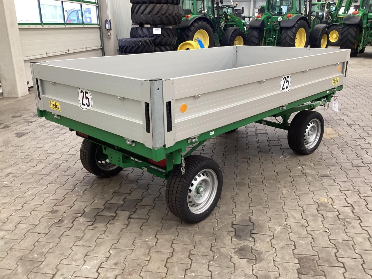 Heba Fahrzeugbau 2517/3SK-2 - Kipper Anhänger: das Bild 3 Heba Fahrzeugbau 2517/3SK-2 - Kipper Anhänger: das Bild 3