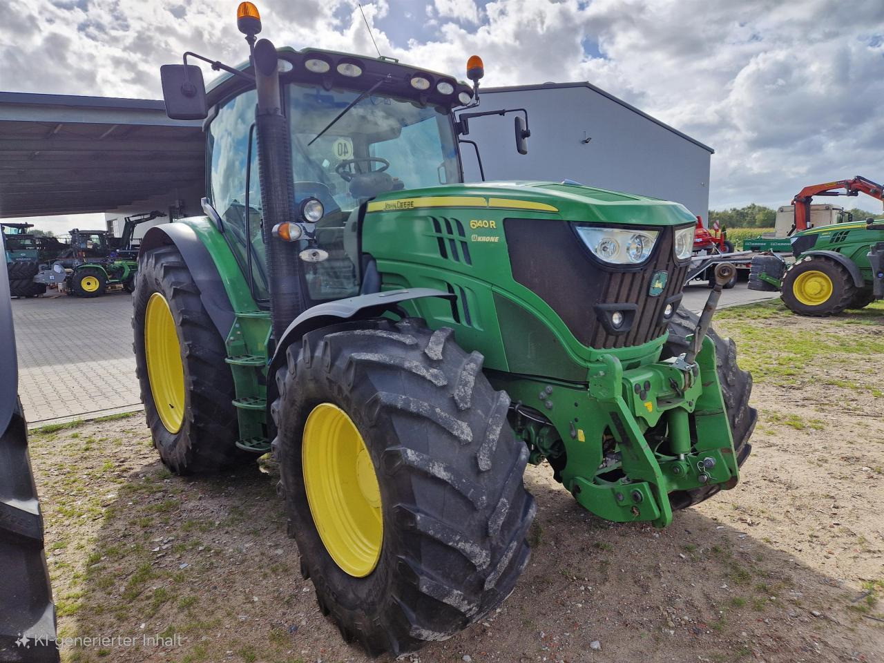 John Deere 6140R - Traktor: das Bild 2 John Deere 6140R - Traktor: das Bild 2
