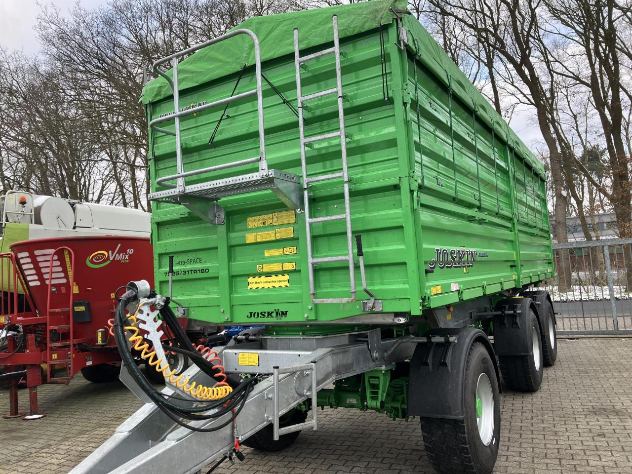 Joskin Tetra Space 7525/31TRR180 - Kipper Anhänger: das Bild 2 Joskin Tetra Space 7525/31TRR180 - Kipper Anhänger: das Bild 2