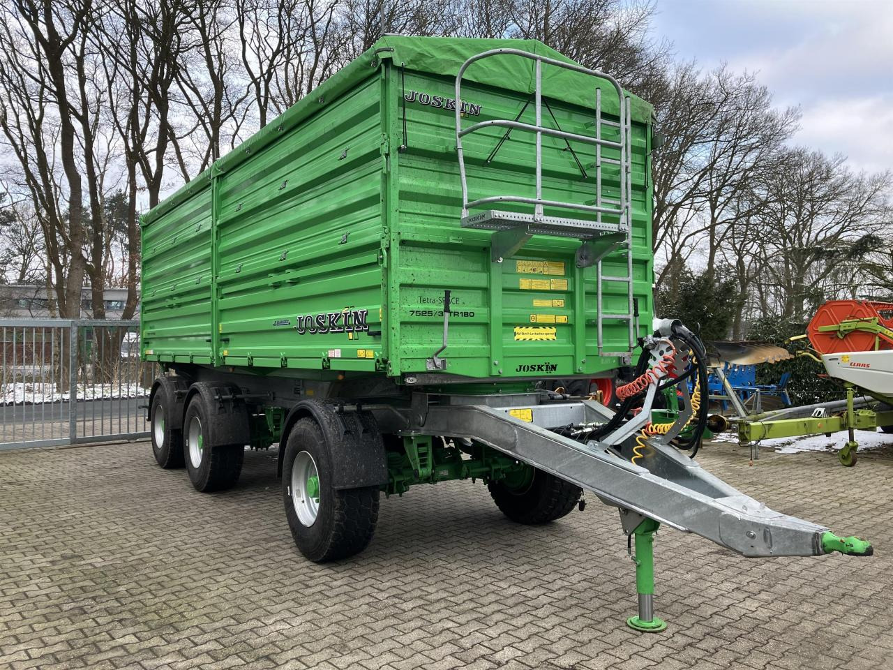 Joskin Tetra Space 7525/31TRR180 - Kipper Anhänger: das Bild 1 Joskin Tetra Space 7525/31TRR180 - Kipper Anhänger: das Bild 1