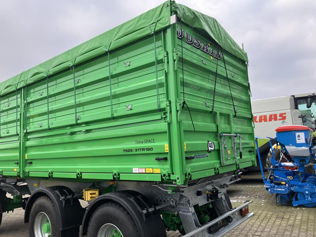 Joskin Tetra Space 7525/31TRR180 - Kipper Anhänger: das Bild 3 Joskin Tetra Space 7525/31TRR180 - Kipper Anhänger: das Bild 3