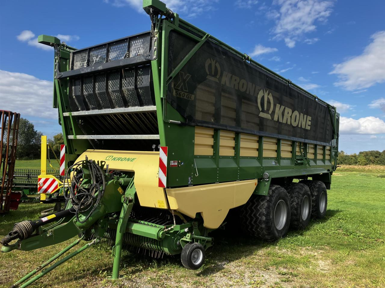Krone ZX 560 GL - Ladewagen: das Bild 1 Krone ZX 560 GL - Ladewagen: das Bild 1