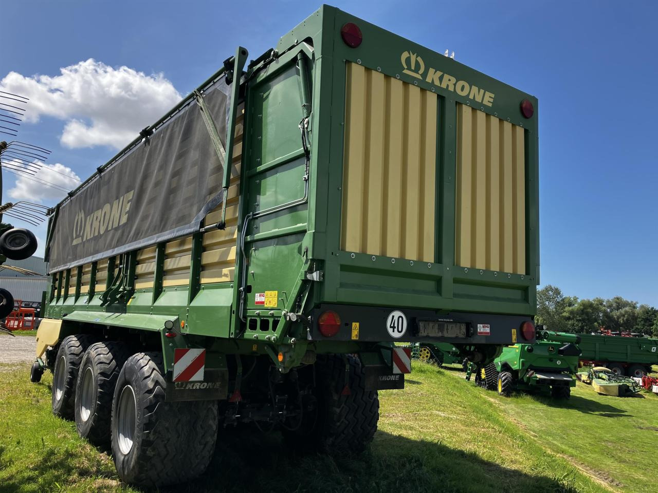 Krone ZX 560 GL - Ladewagen: das Bild 4 Krone ZX 560 GL - Ladewagen: das Bild 4
