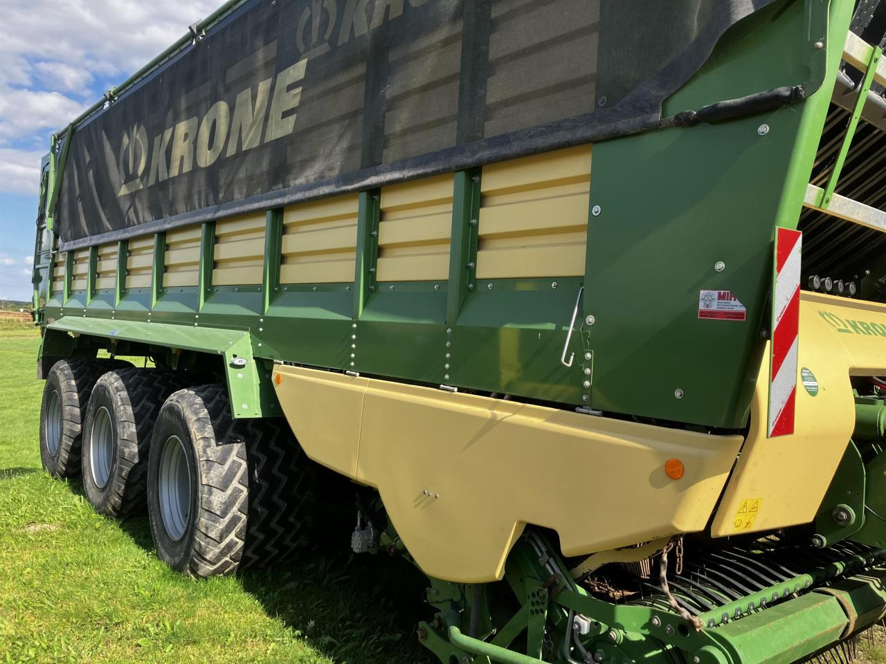 Krone ZX 560 GL - Ladewagen: das Bild 2 Krone ZX 560 GL - Ladewagen: das Bild 2