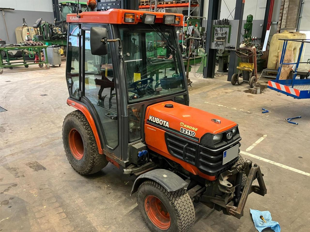 Kubota B2110 - Kommunaltraktor: das Bild 1 Kubota B2110 - Kommunaltraktor: das Bild 1