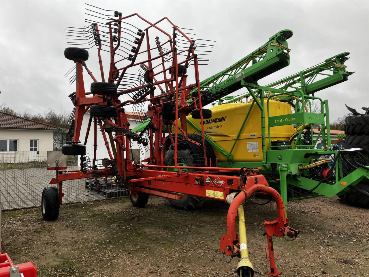 Kuhn GA 7501 - Heuwender/ Wenderechen: das Bild 1 Kuhn GA 7501 - Heuwender/ Wenderechen: das Bild 1