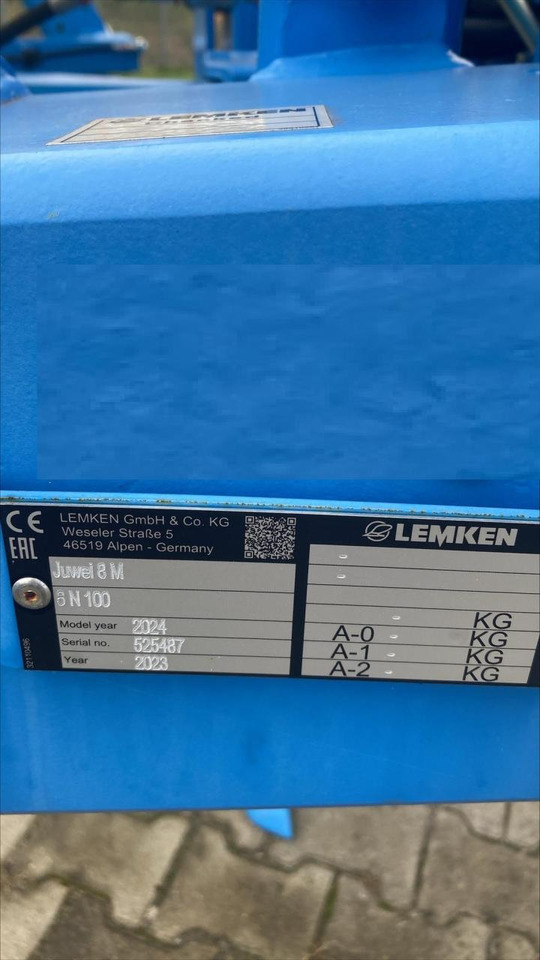 Lemken Juwel 8 M 6 N 100 - Pflug: das Bild 4 Lemken Juwel 8 M 6 N 100 - Pflug: das Bild 4
