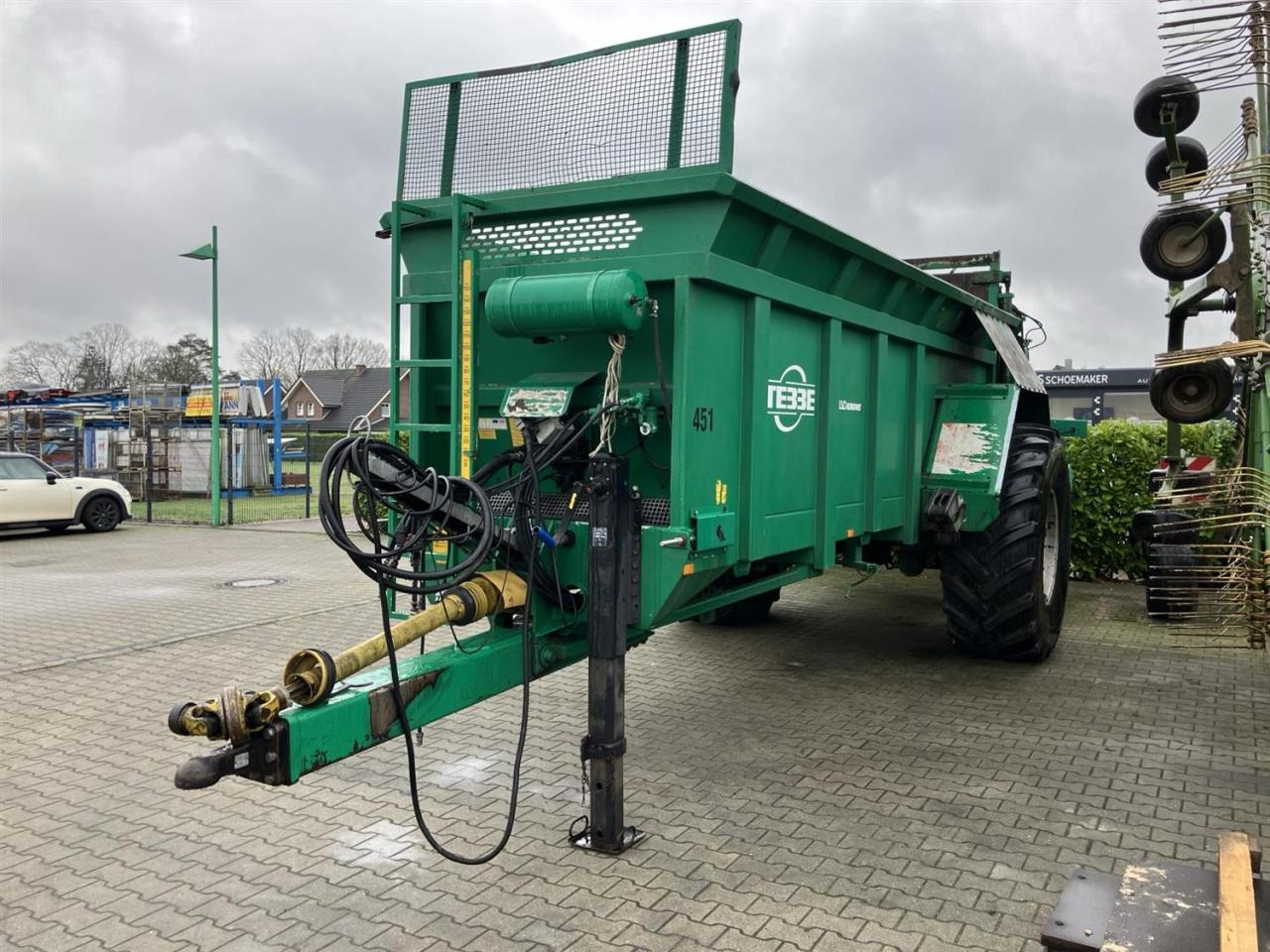 Tebbe MS 130 - Dungstreuer: das Bild 1 Tebbe MS 130 - Dungstreuer: das Bild 1