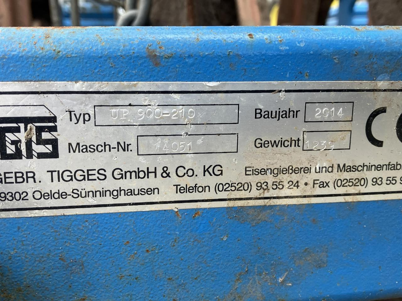 Tigges UPN 900-210 - Ackerwalze: das Bild 5 Tigges UPN 900-210 - Ackerwalze: das Bild 5