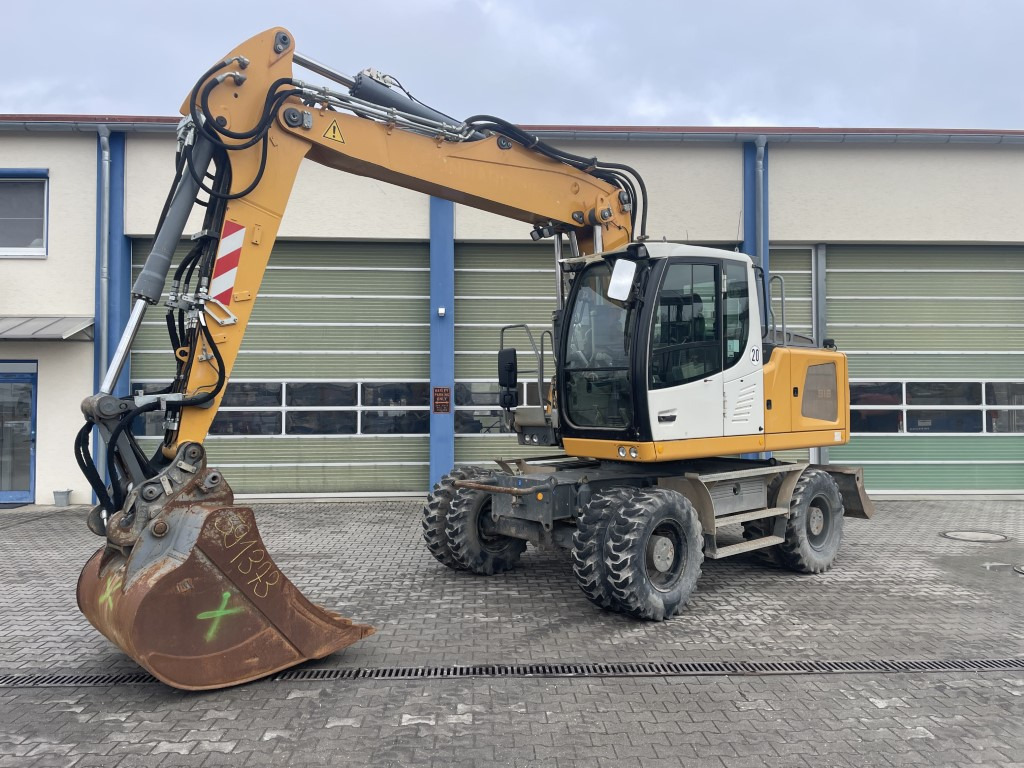 LIEBHERR A 918, Likufix SW 48 - Mobilbagger: das Bild 1 LIEBHERR A 918, Likufix SW 48 - Mobilbagger: das Bild 1