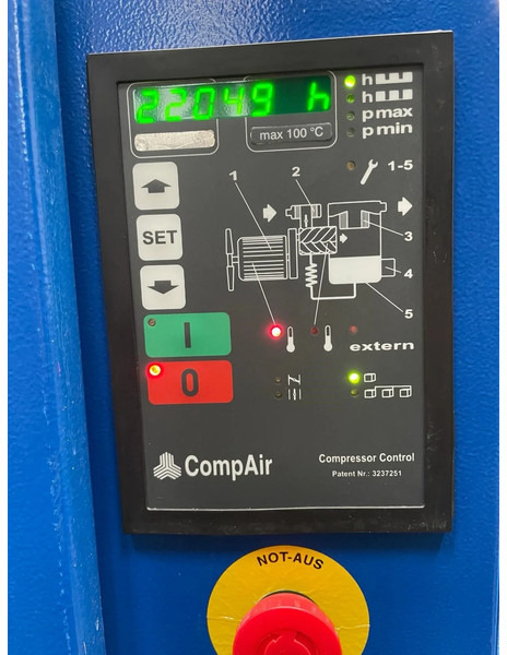 Compair MSK-G22 Elektrische Schroefcompressor 22 kW 3000 L / min 10 Bar - Luftkompressor: das Bild 5 Compair MSK-G22 Elektrische Schroefcompressor 22 kW 3000 L / min 10 Bar - Luftkompressor: das Bild 5